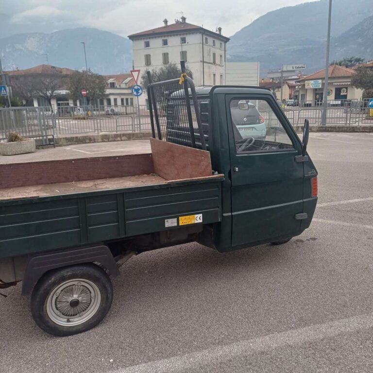 Piaggio Ape 703 TM 420 RIBALTABILE